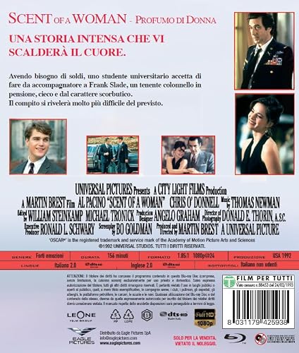 Detalle 2 de Scent Of A Woman – Profumo Di Donna (Bd) di Eagle Pictures: la tua scelta di stile