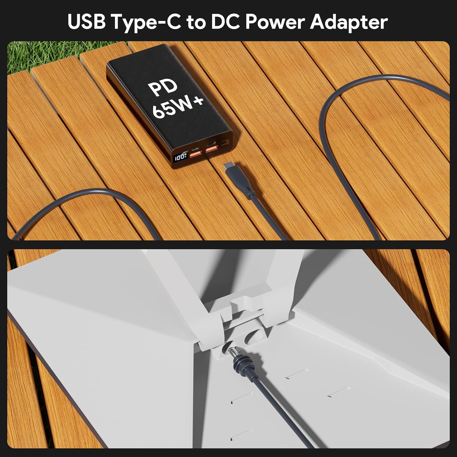 Detalle de XLTTYWL Cavo di alimentazione Starlink Mini USB-C a CC – 100 W, 18 AWG, impermeabile IP67