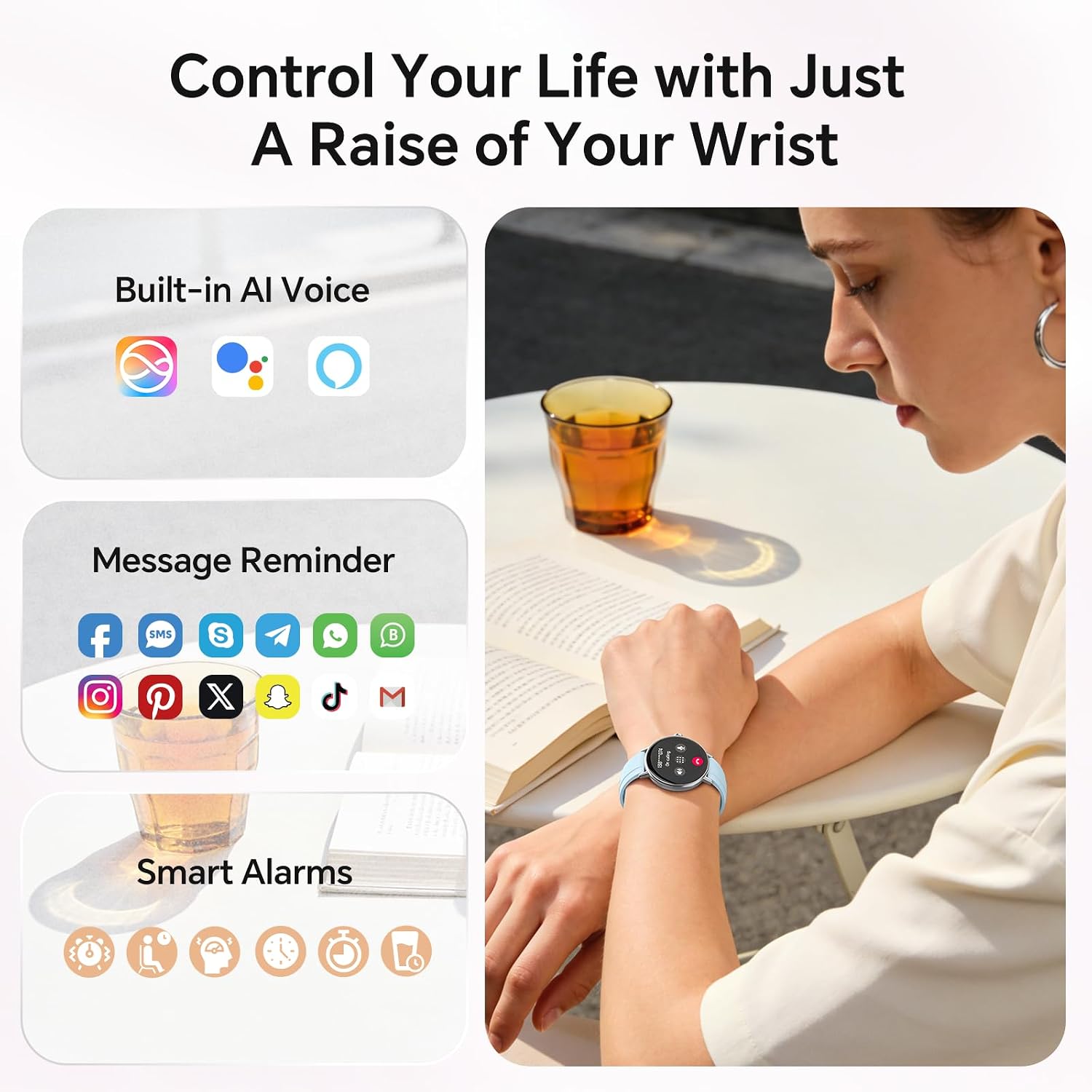 Detalle 2 de Smart watch for iPhone 1.27" HD