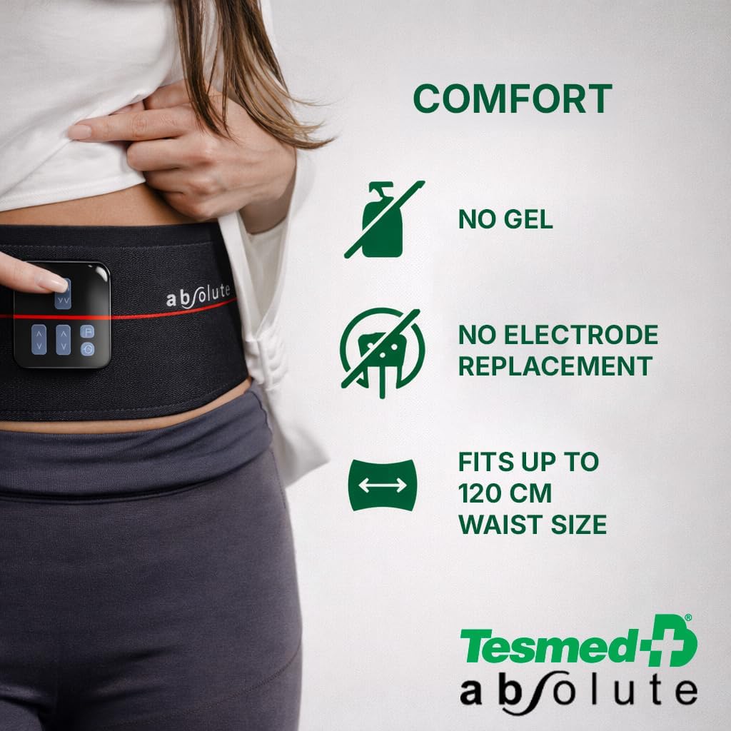 Thumbnail 5 de TESMED Absolute EMS Abs Trainer: Wireless Abdominal Stimulator with 99 Intensity Levels