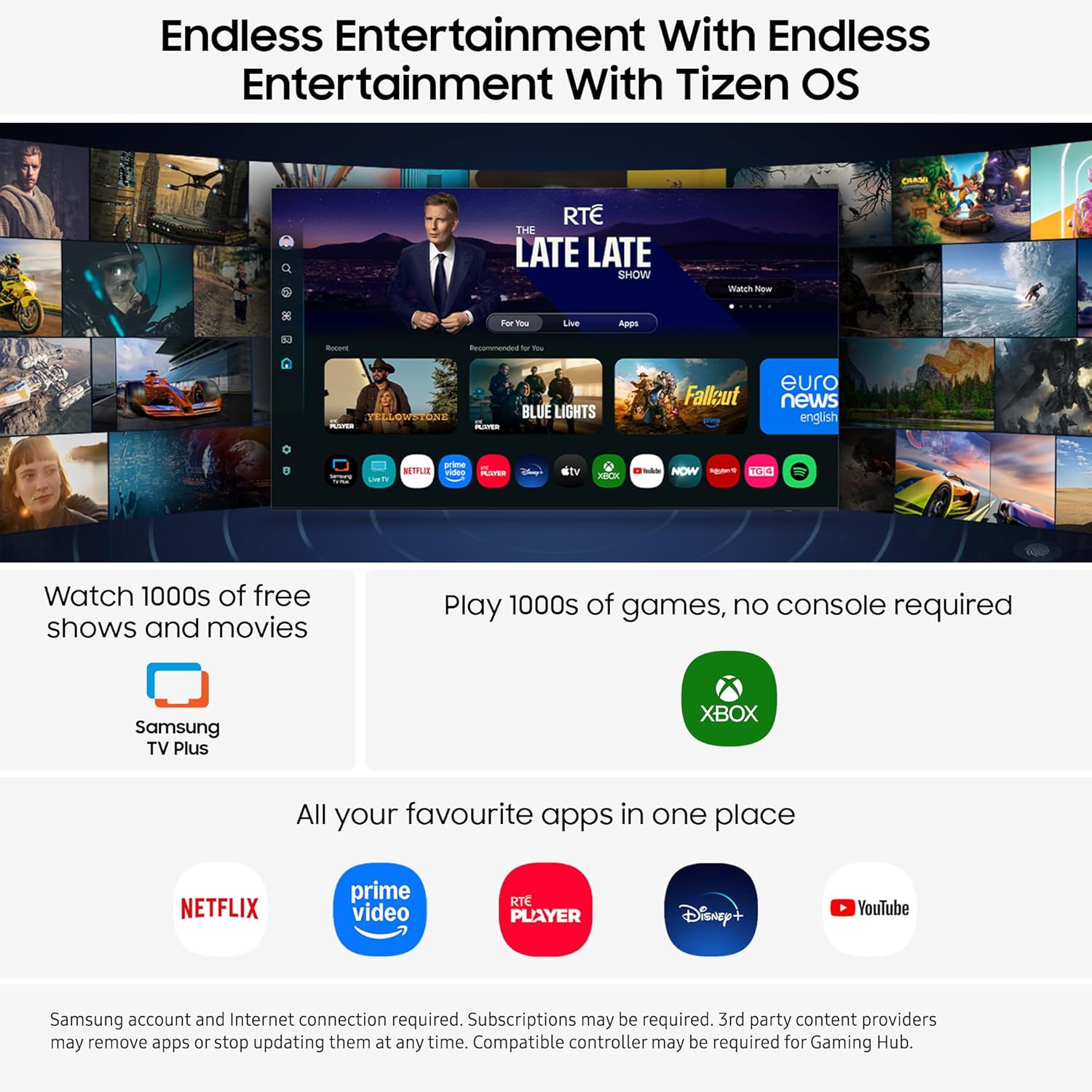 Thumbnail 5 de Samsung OLED 55 Inch S84F 4K Vision AI Smart TV (2025) with OLED HDR, 120Hz Motion Xcelerator and Dolby Atmos