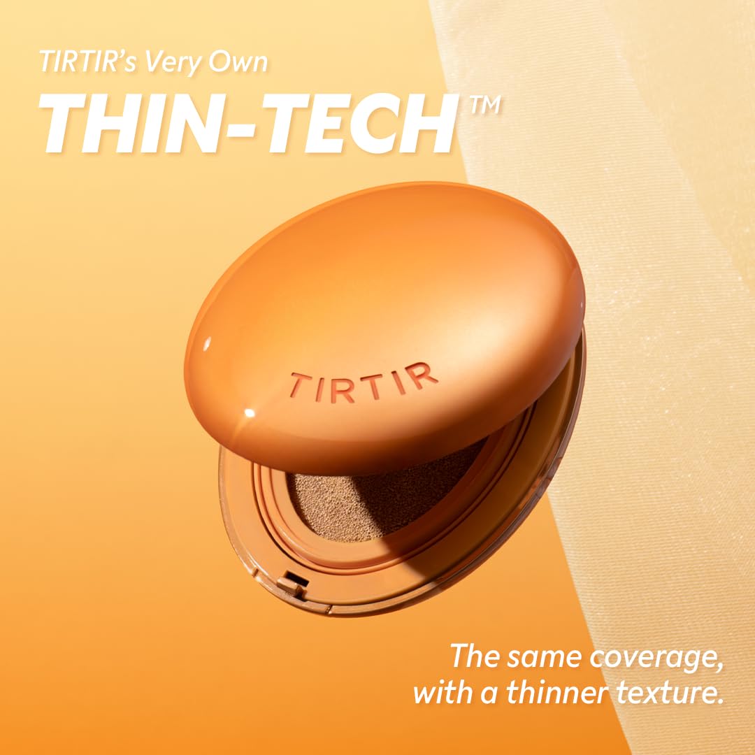 Detalle 1 de TIRTIR Mask Fit Ai Filter Cushion Foundation, #24N Latte, Semi-Matte Coverage