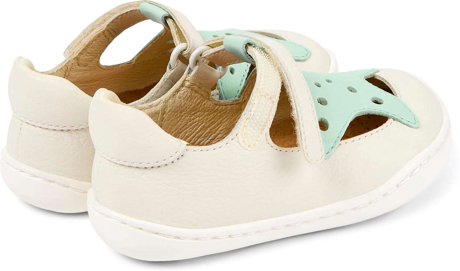 Thumbnail 3 de Camper Baby-Mädchen Peu Cami K800576 Semi-Open Shoe – weiß-natur