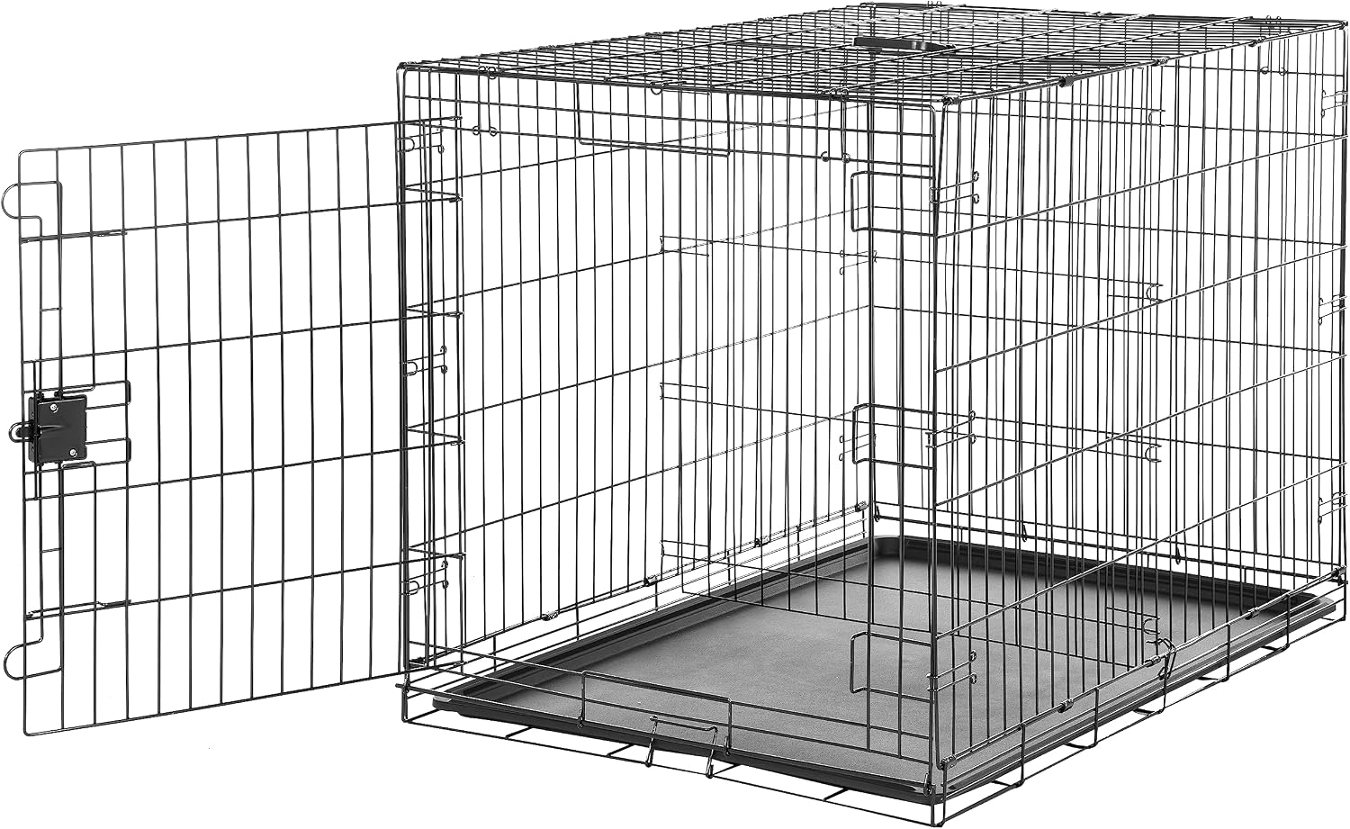 Thumbnail 6 de Amazon Basics XXL Metal Dog Crate with Tray (122 cm) – Foldable, Single Door