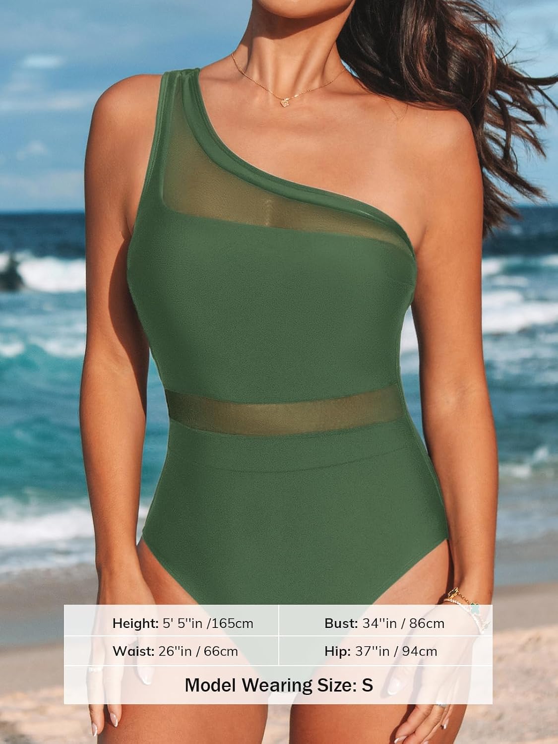Thumbnail 4 de CUPSHE Maillot de bain une pièce asymétrique