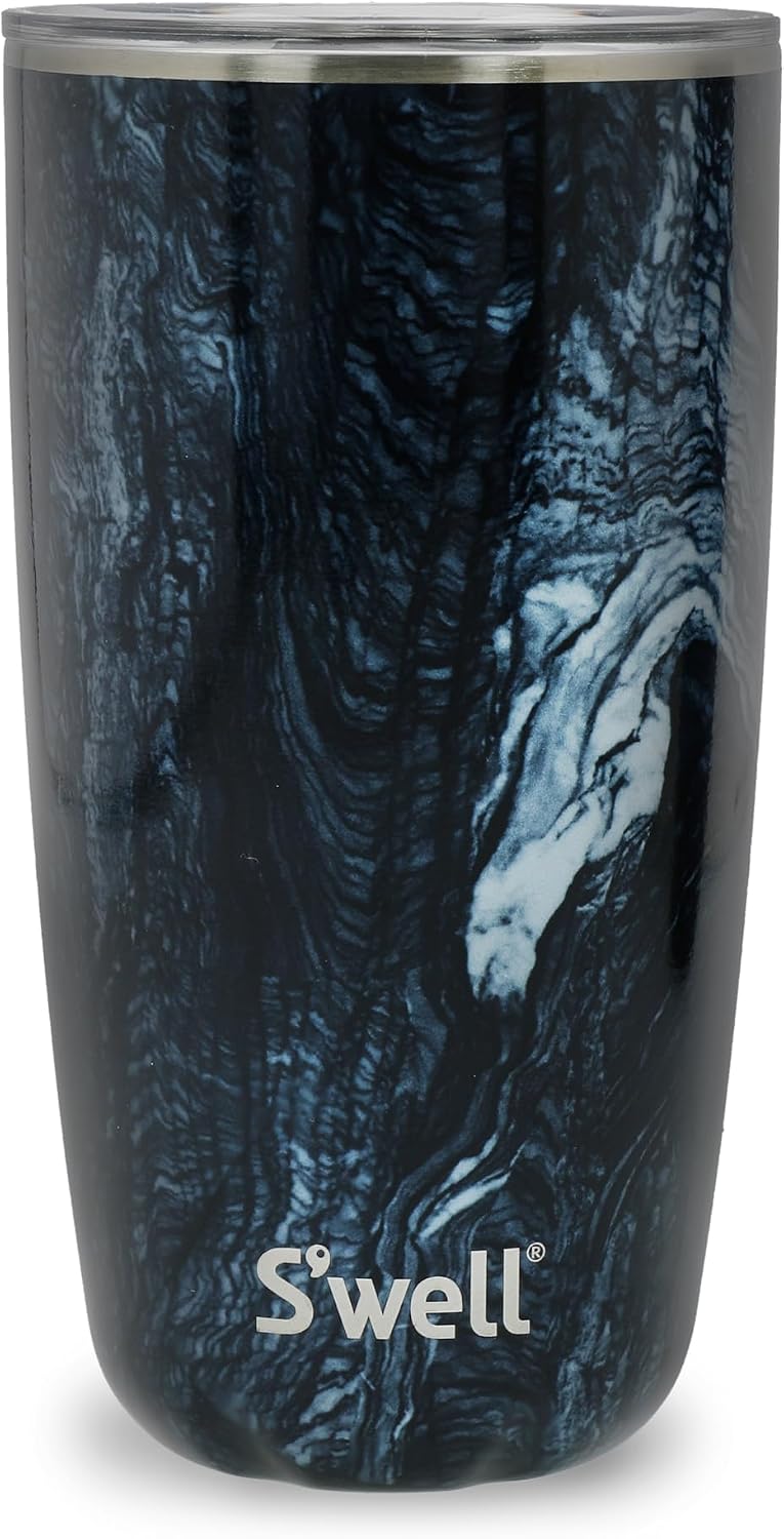 Detalle 2 de S'well 13118-A21-67665 tumbler 530 ml Rose Agate, 18/8 staal en schuifdeksel