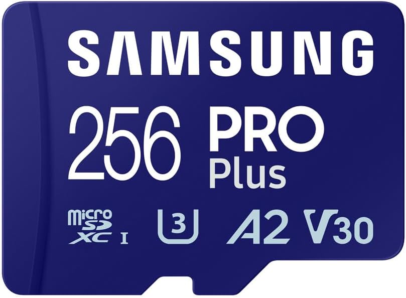 Samsung PRO Plus 256 GB MicroSD 180 MB/s