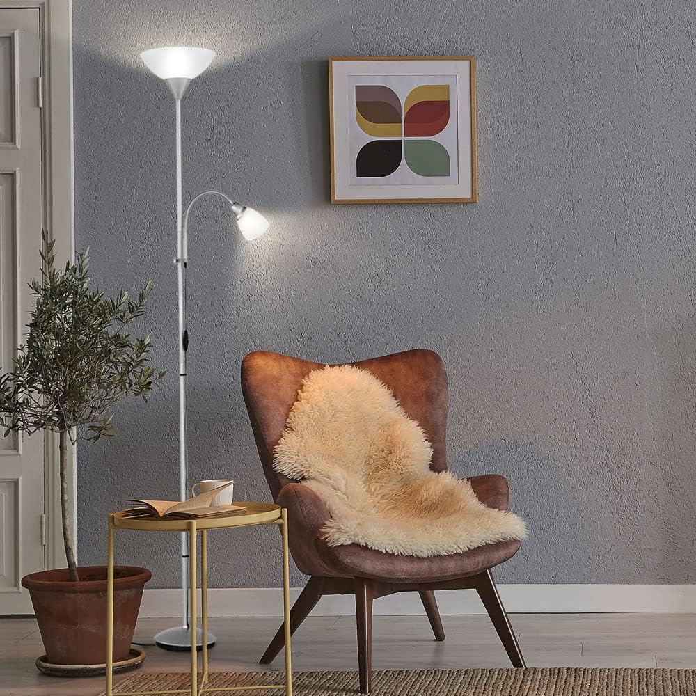 Thumbnail 1 de RL LIVE YOUR LIGHT R4393-87 Lampadaire E27 Blanc