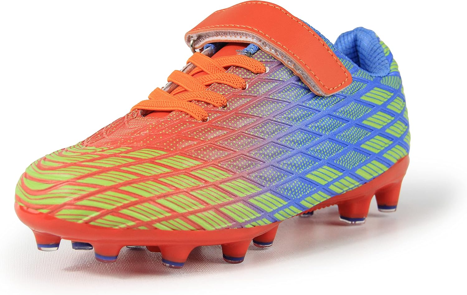 Detalle de Sooneeya Kids Soccer Cleats for Outdoor Firm Ground (Hook-and-Loop)