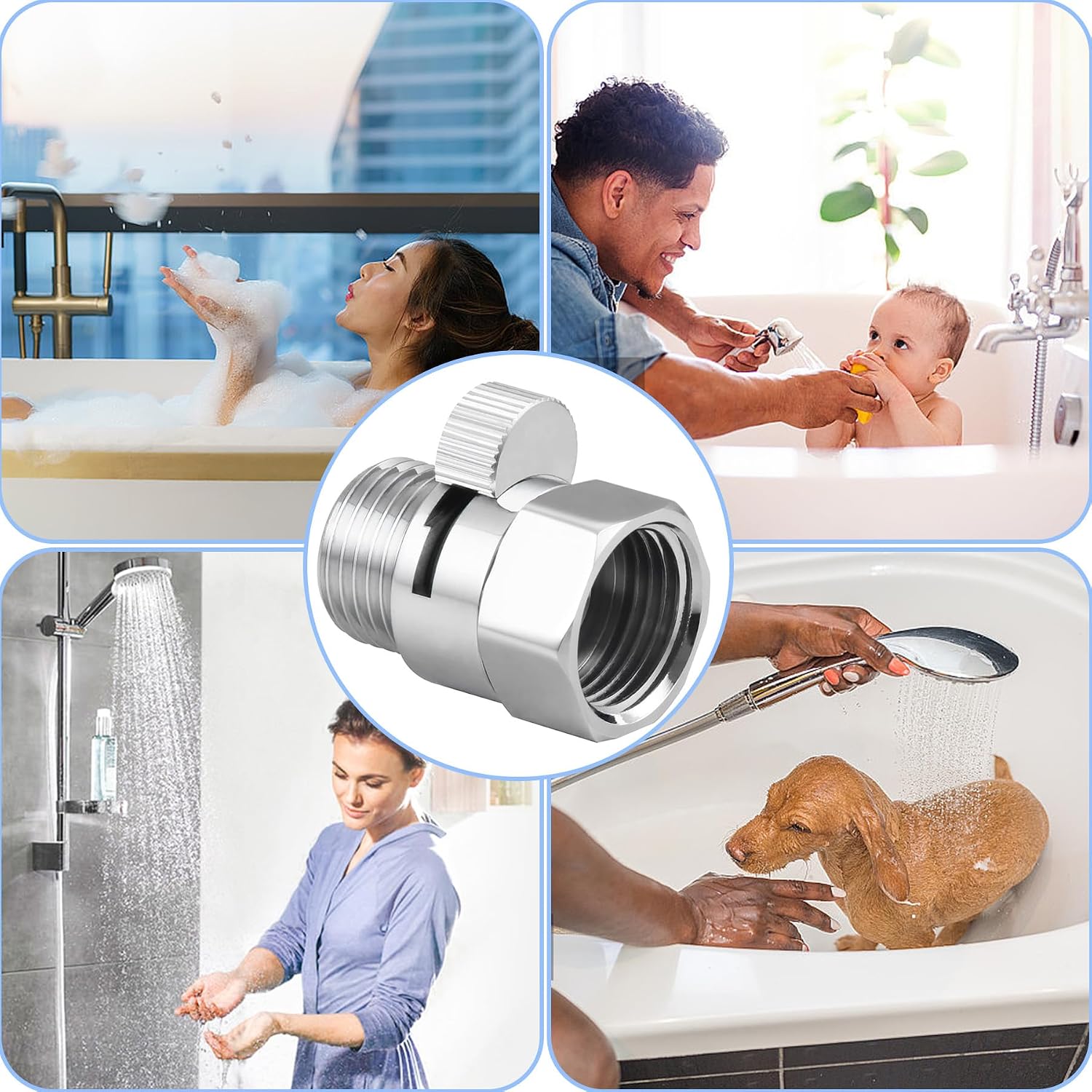 Thumbnail 6 de Worldwhere Brass Shower Flow Control Valve
