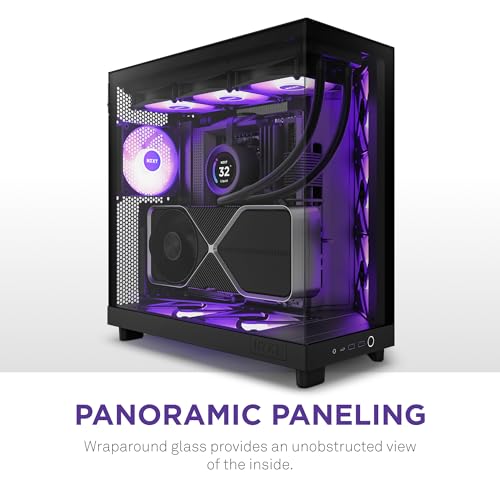 Thumbnail 1 de NZXT H6 Flow RGB Caja PC Gaming ATX 🖥️ Mid-Tower Compacta