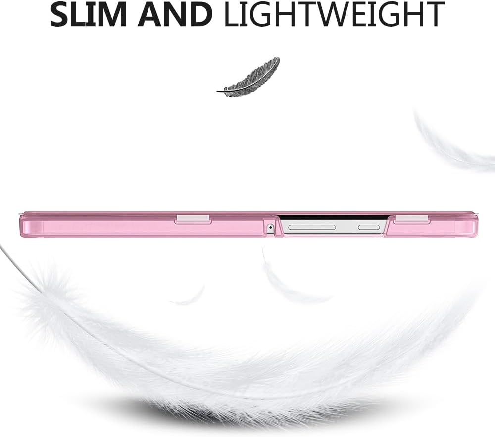 Thumbnail 6 de MoKo Hülle für Samsung Galaxy Tab A11 8,7 Zoll (2025) / Tab A9 8,7 Zoll (2023) – Leichtes Case mit Stand, Blumen Rosa