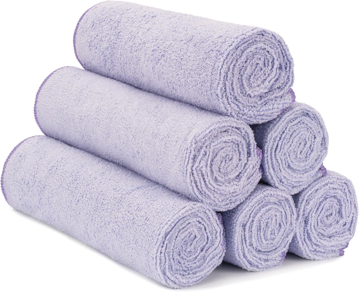 S&T INC. Microfiber Gym Towel 6-Pack