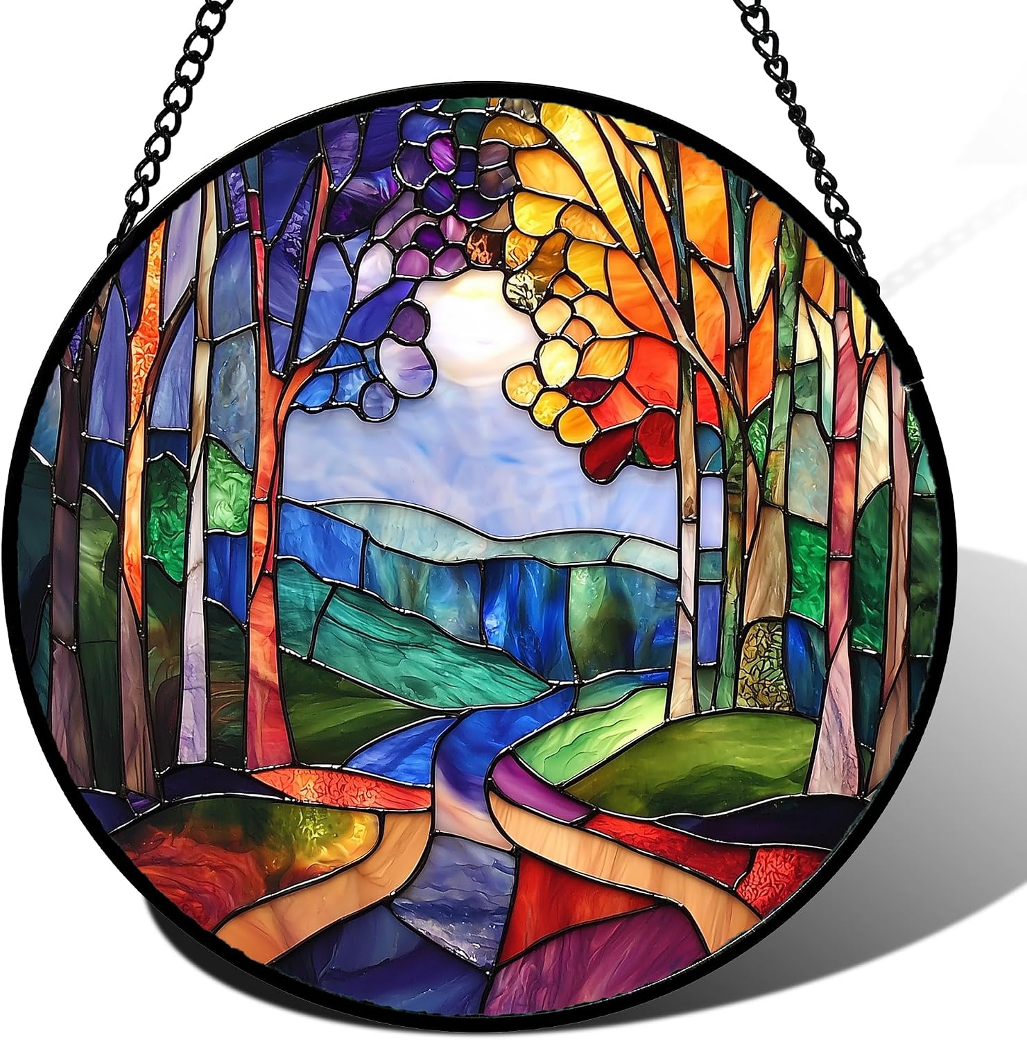 Detalle de Stained Glass Suncatcher 9.8-Inch