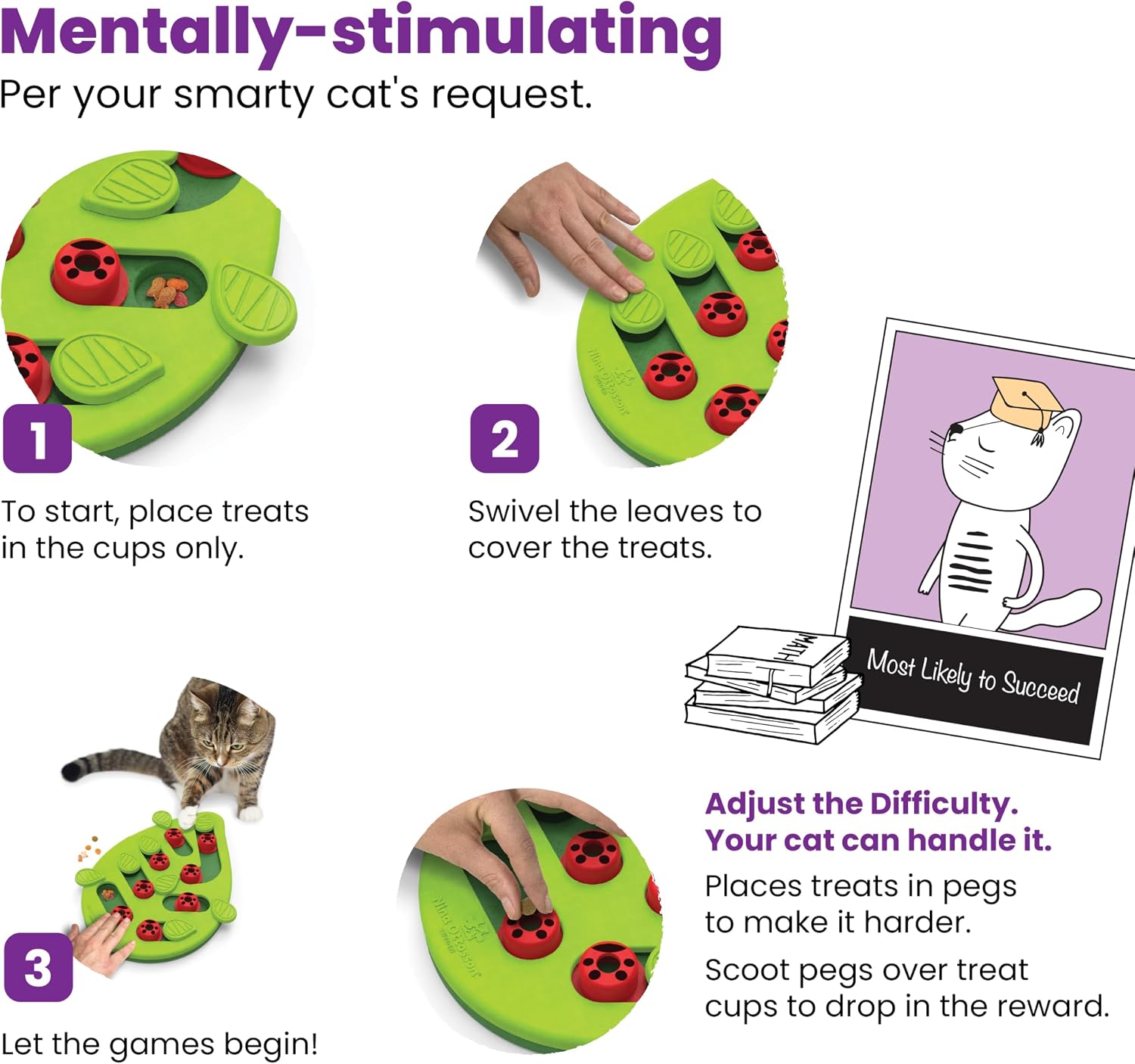 Thumbnail 5 de Catstages Nina Ottosson Buggin' Out Puzzle & Play