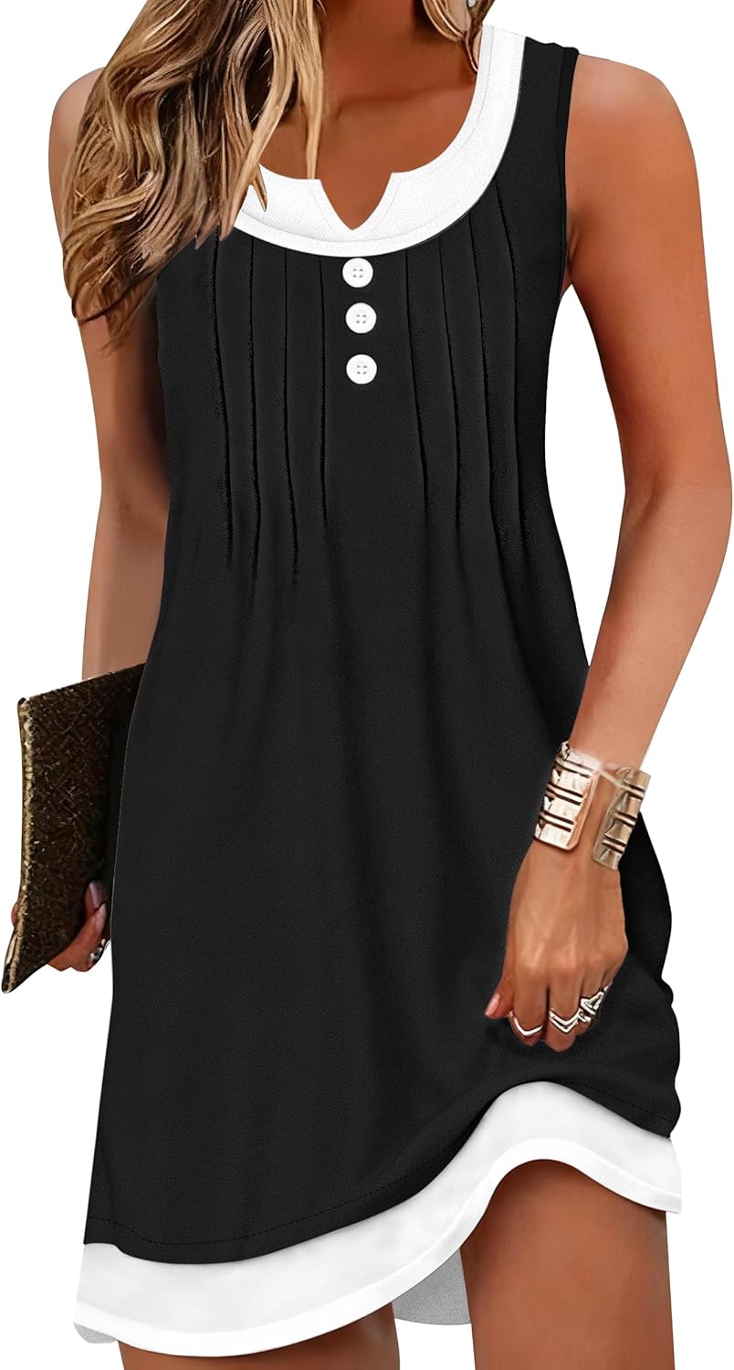 Thumbnail 6 de Disamer Sundresses for Women 2026 Beach Vacation Swimsuit Cover Ups Boho Summer Dress