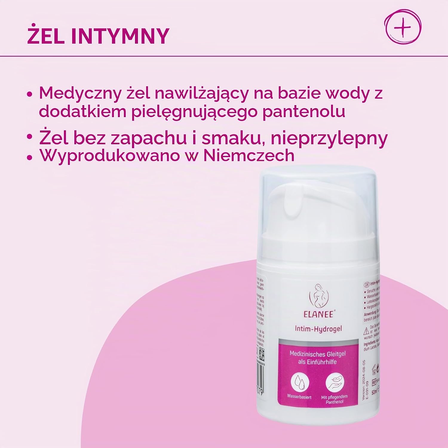 Detalle 2 de ELANEE 760-00 zestaw do treningu dna miednicy – faza I i II, hydrożel