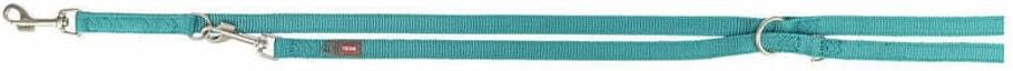 Detalle de TRIXIE Guinzaglio di prolunga Premium L-XL, 2,00 m/25 mm Aqua: robustezza e versatilità per passeggiate confortevoli