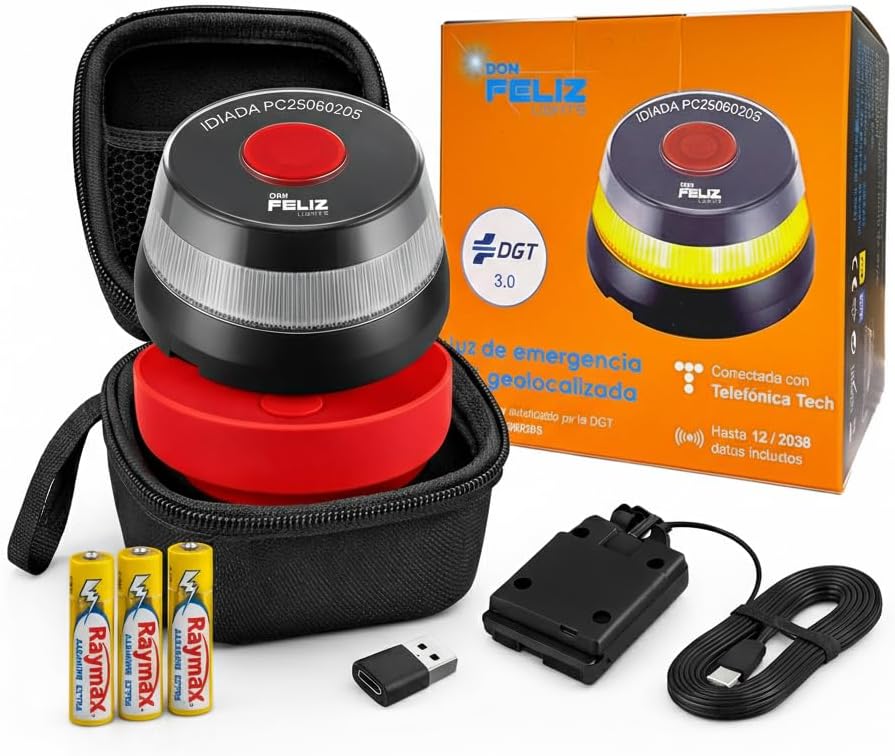 Detalle de Kit Baliza V16 homologada V16 geolocalizada