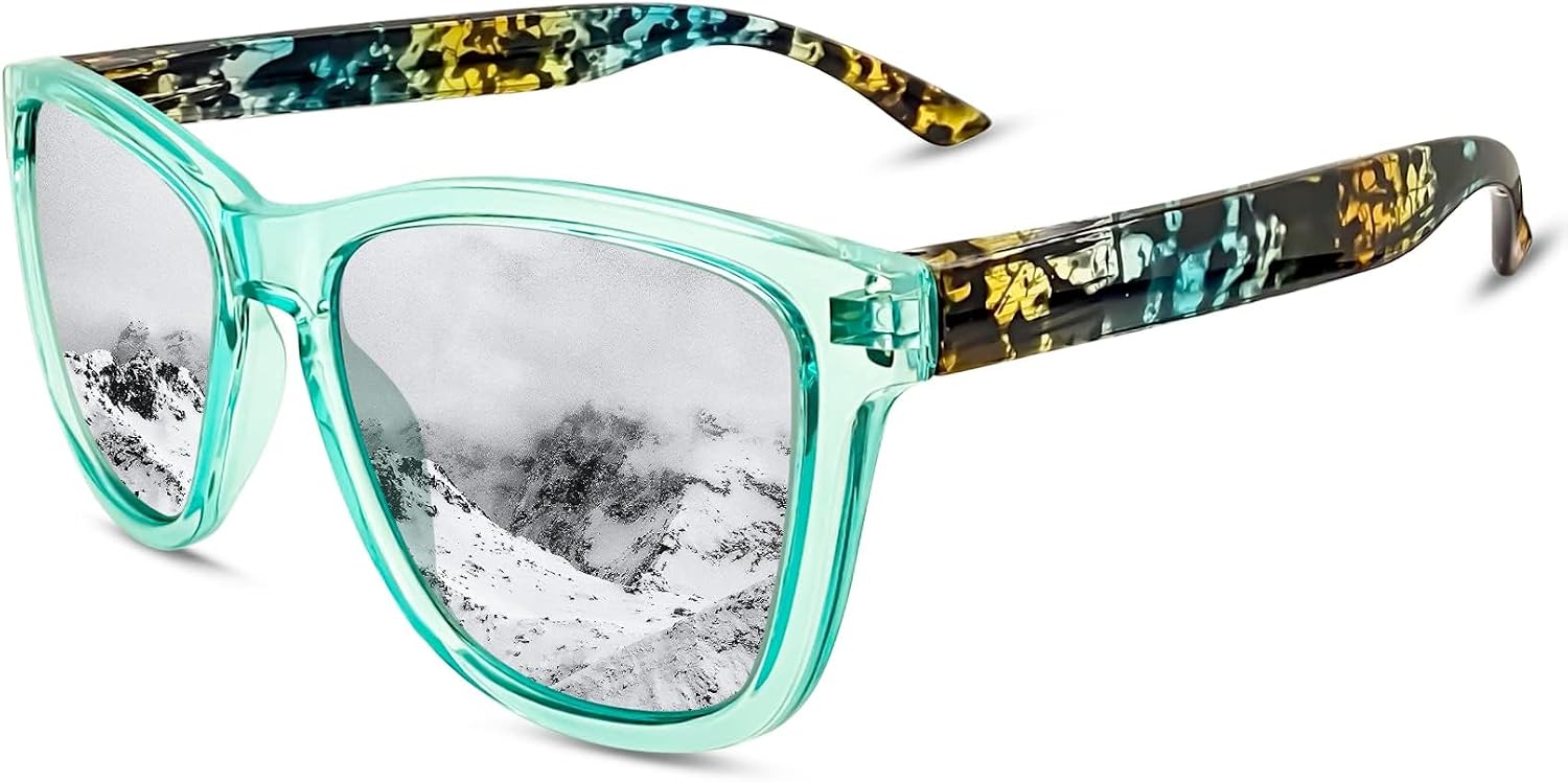 KANASTAL Lunettes Polarisées UV400 Carré