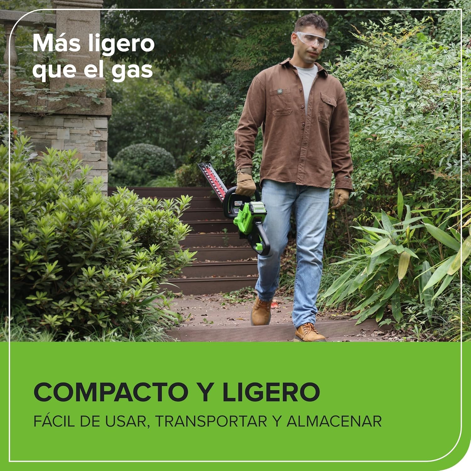 Thumbnail 4 de Greenworks Cortasetos 66 cm 40 V sin batería