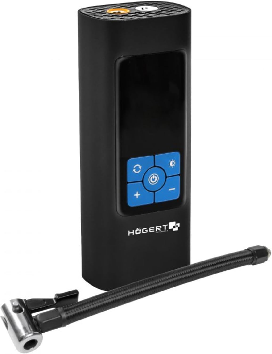 Detalle 2 de Högert Technik HT8G626 – akumulatorowa pompka 3 w 1, 10 bar, powerbank i LED