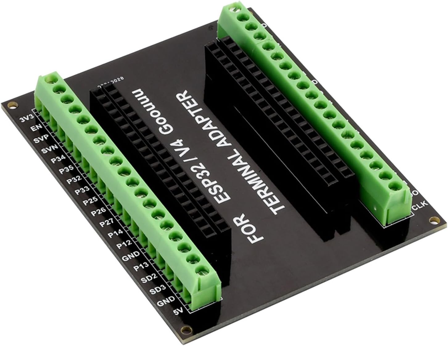 Thumbnail 5 de Heemol ESP32 GPIO-breakoutkort för 38-stiftskort med 25,5 mm stifthöjd