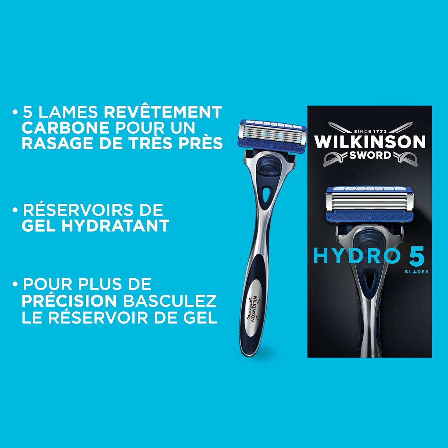Thumbnail 2 de Wilkinson Sword Hydro 5 – Lot de 12 recharges de rasoir pour hommes