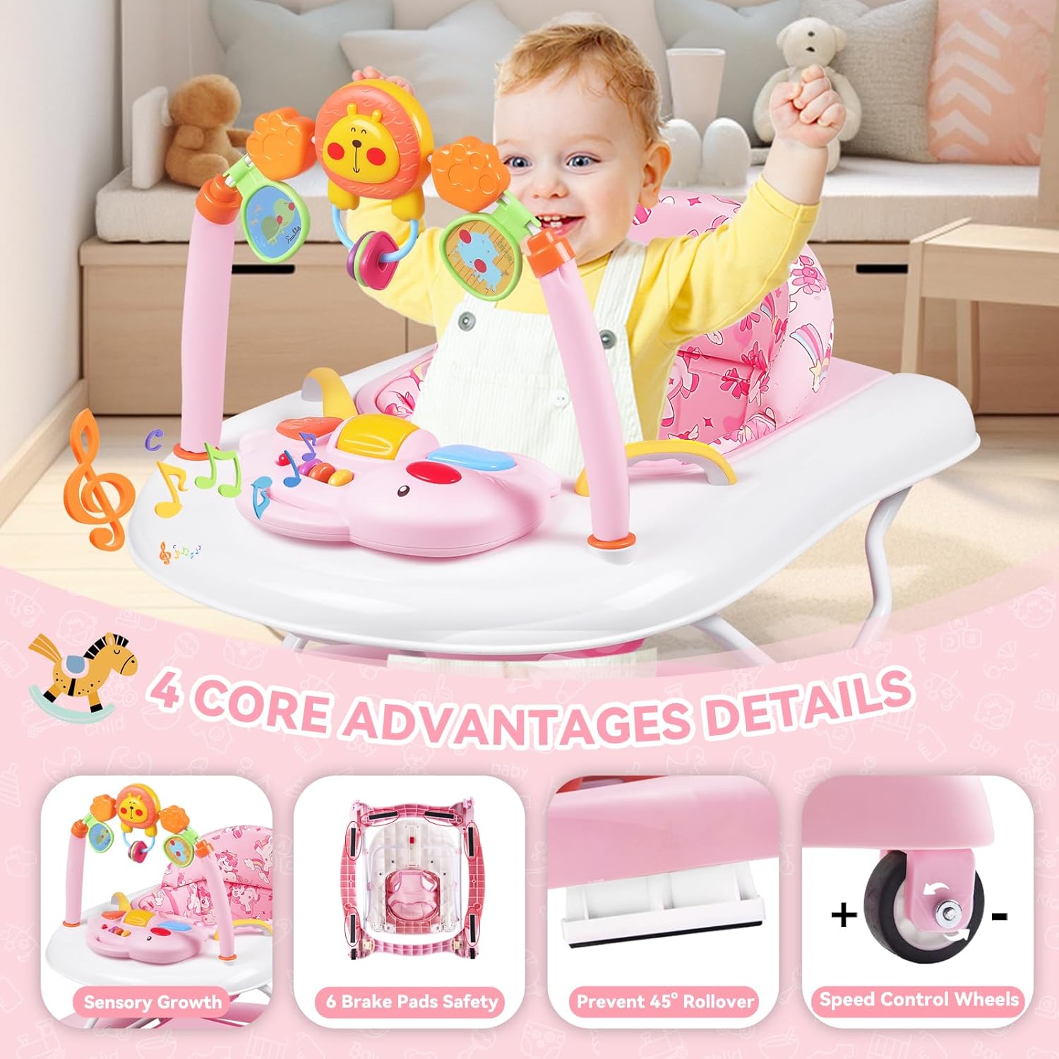 Thumbnail 2 de Baby Walker 5-in-1 Activity Walker 🚼