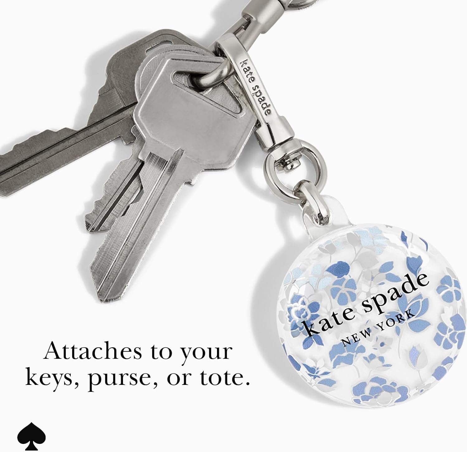 Detalle 2 de kate spade new york AirTag Holder Flowerbed Blue