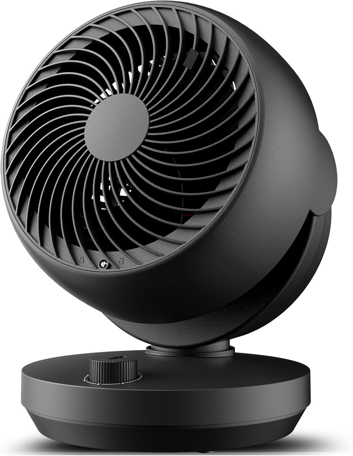 Ventilator Leise – Tischventilator mit 22 dB, 35W, 3 Stufen + 100°/90° Neigung, kompakt & leise für Schlafzimmer, Büro & Wohnzimmer bis 21 m²
