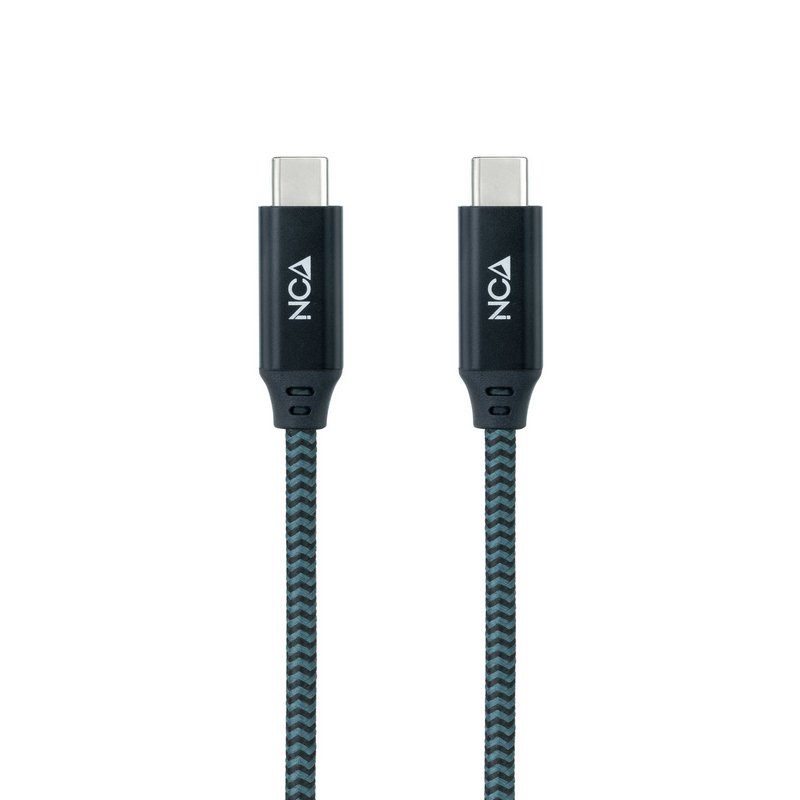 Thumbnail 3 de Nanocable USB 3.2 Gen2x2 20Gbps USB-C Macho/Macho 2m Verde Azulado/Negro