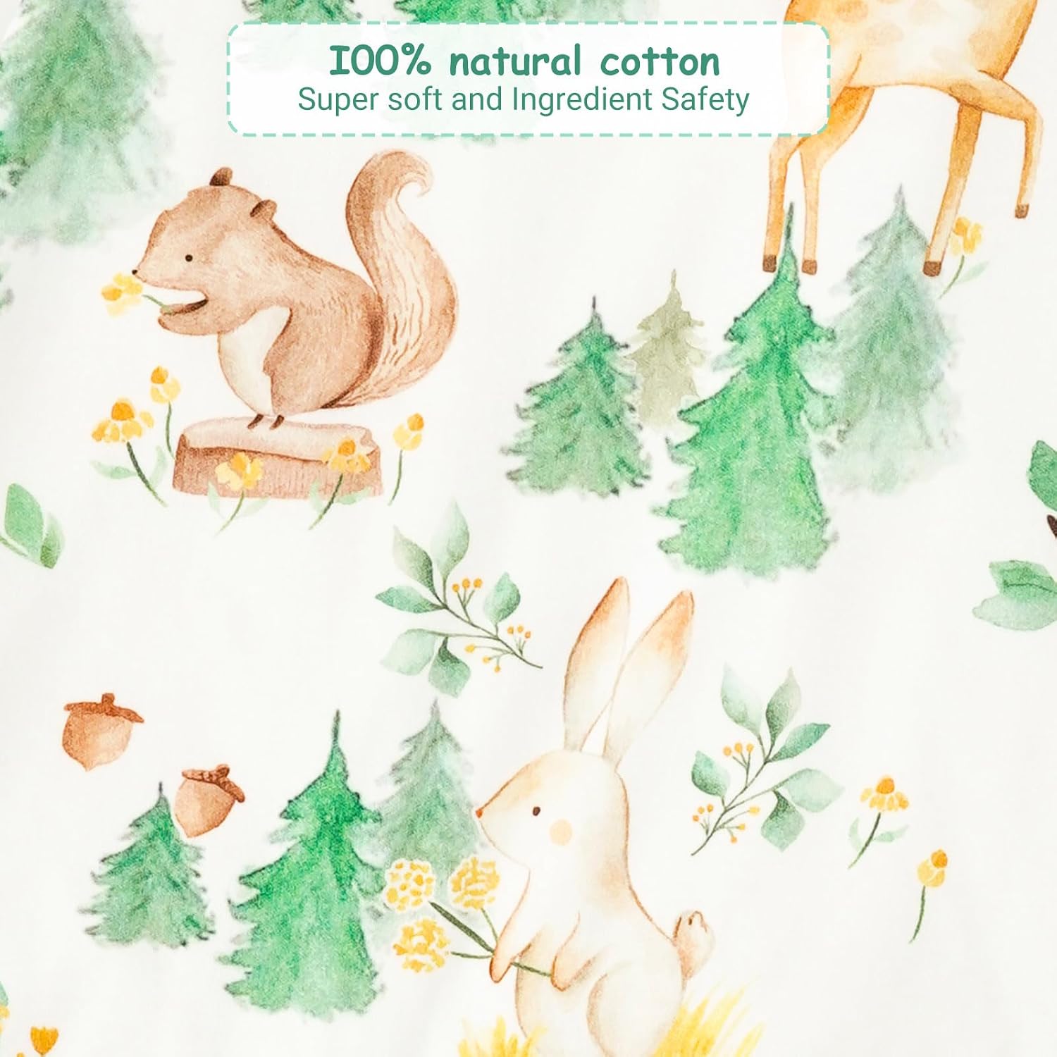 Thumbnail 3 de WYTbaby 2 Pack Sleeping Bag with Legs (0.5, 1, 1.5 Tog) – 100% Cotton Baby Sleep Sack