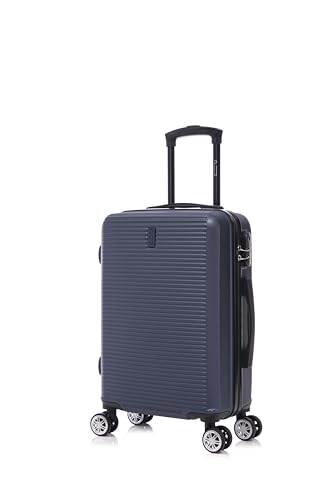 Detalle de CELIMS Maleta de Cabina Aprobada por Aerolíneas | Ligera y Rígida (55 x 35 x 22 cm) – Azul Marino