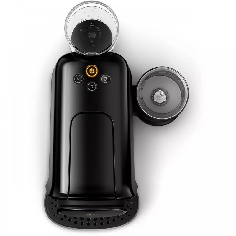 Detalle de Philips L'Or Barista: Cafetera de Cápsulas Negra con Espumador