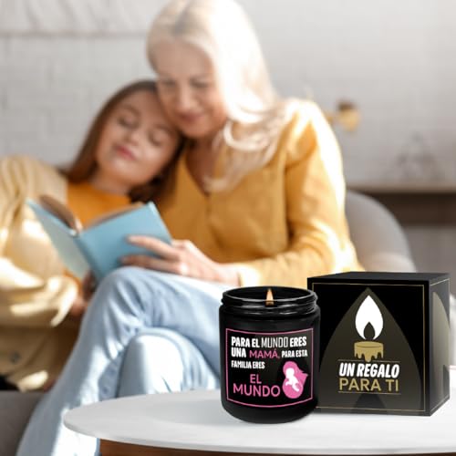 Thumbnail 2 de Glop Regalo Madre “Vela Original” con mensaje divertido para cumpleaños y Día de la Madre