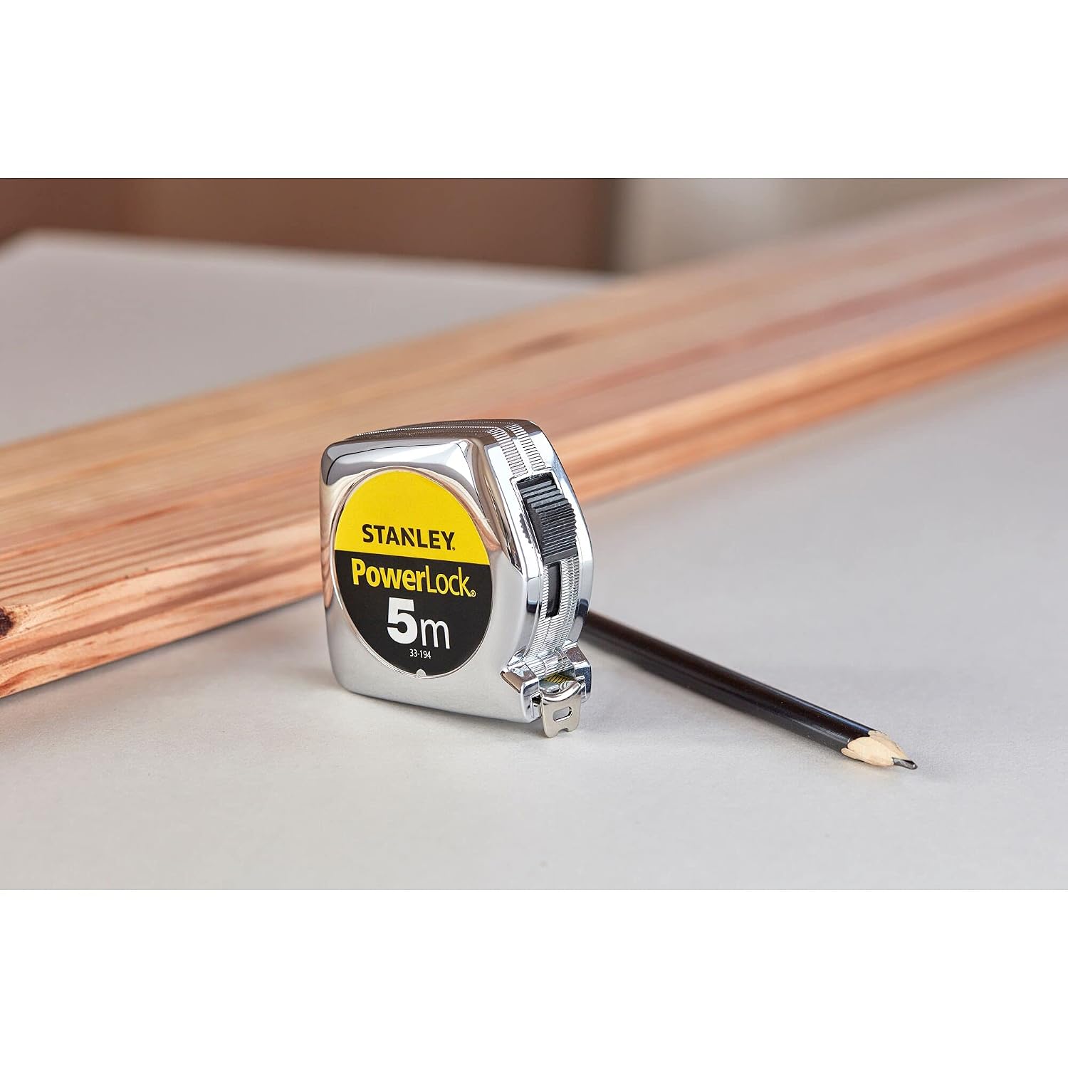 Detalle de STANLEY Mesure 5 m x 19 mm en Abs Powerlock Classic – Fabriqué en France