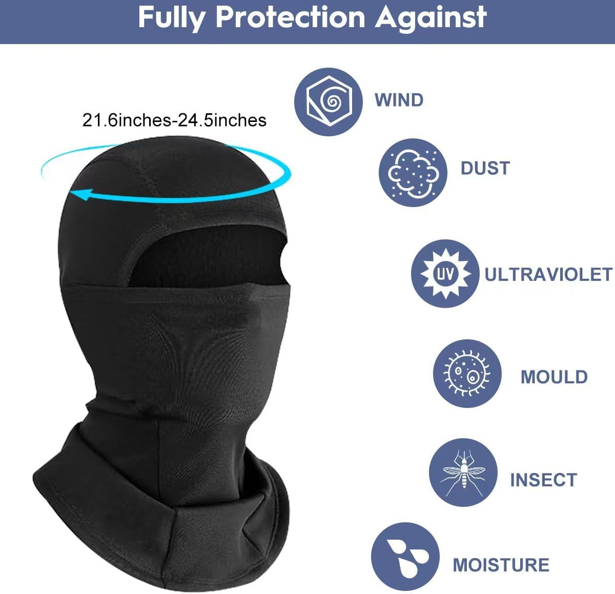 Thumbnail 2 de Cozonp Motorbike Balaclava Thin windproof mask 🏍
