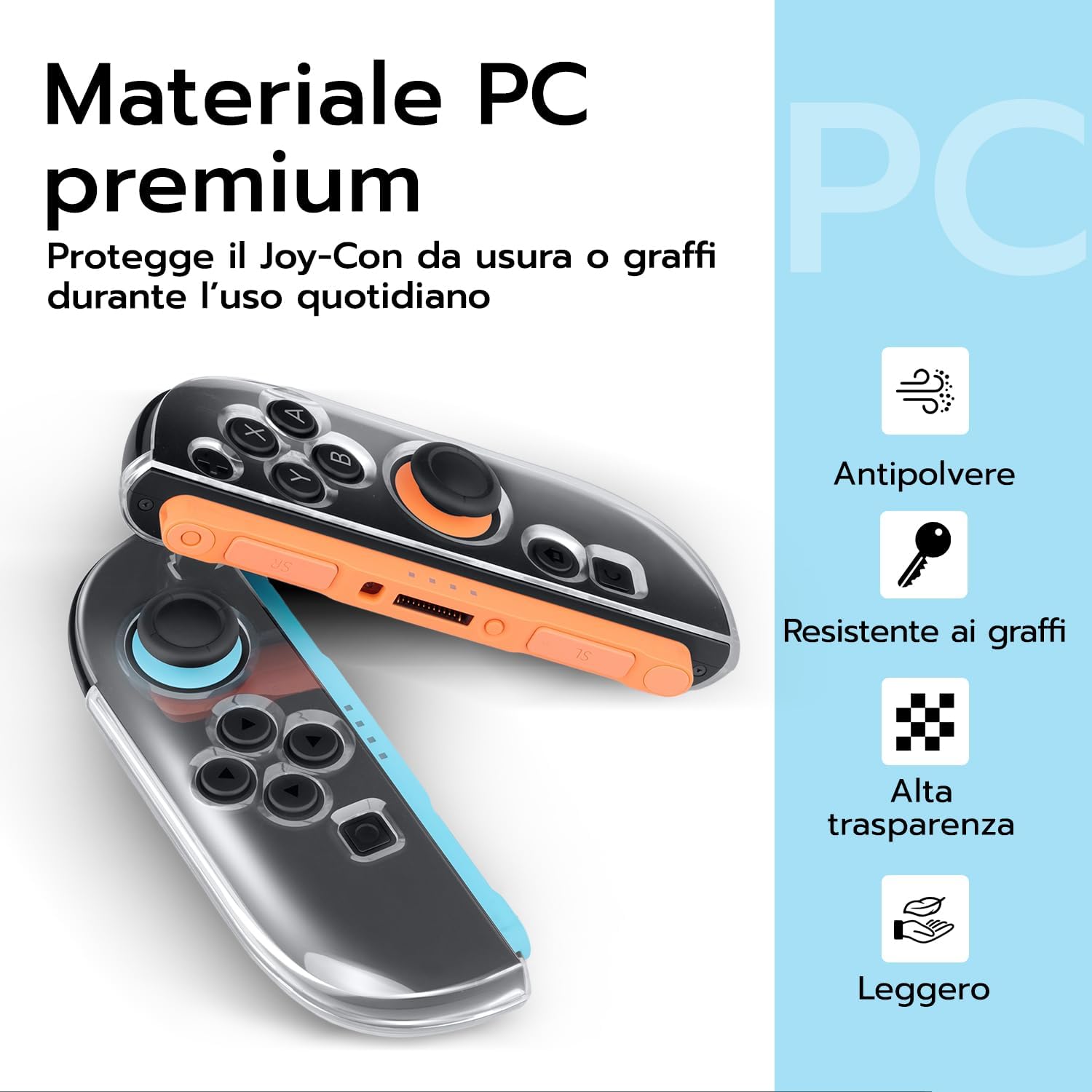 Detalle de Mcbazel Custodia per Joy‑Con Switch 2