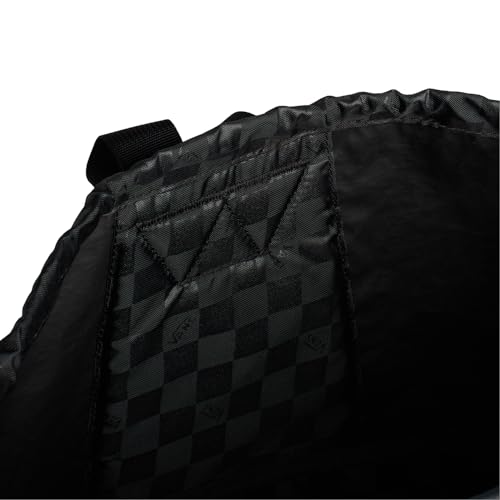 Detalle de Vans Mochila Old Skool Cinch VN00082GBLK1 unisex, para trabajo, escuela y planes al aire libre