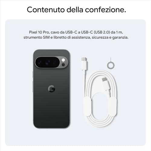 Thumbnail 10 de Google Pixel 10 Pro: Smartphone Android sbloccato con Gemini, tripla fotocamera e display Super Actua da 6,3