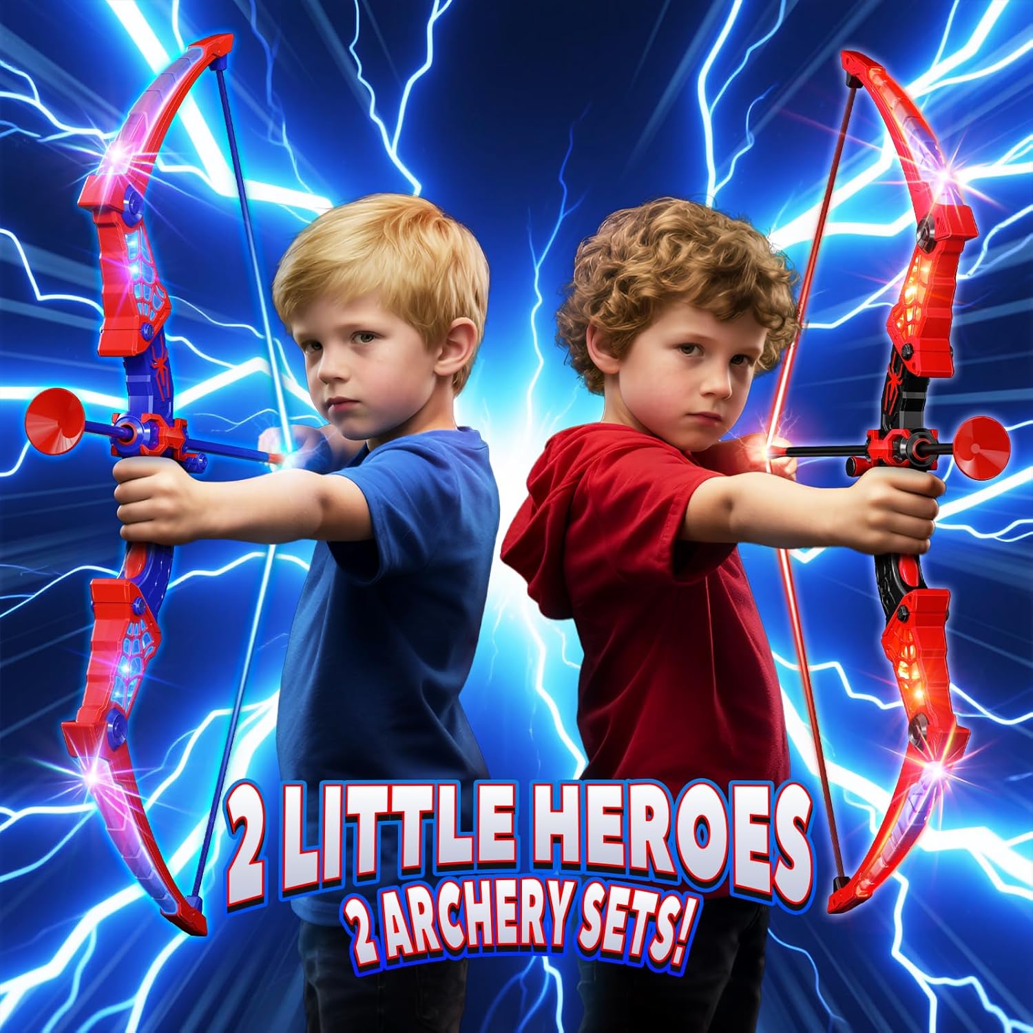 Thumbnail 1 de Kidluna Spider LED Archery Set, 2 Pack