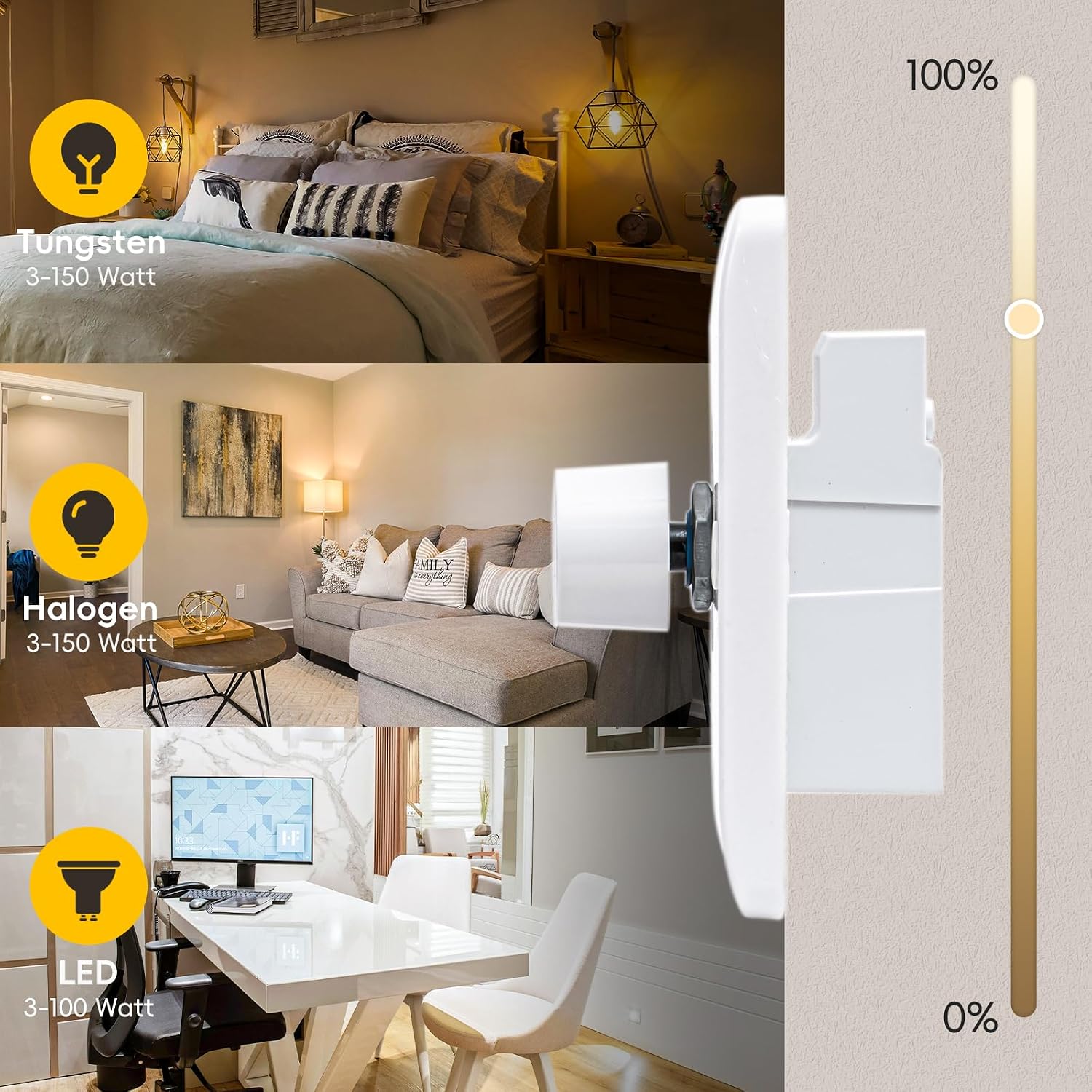 Thumbnail 4 de Dimmer Light Switch for LEDs