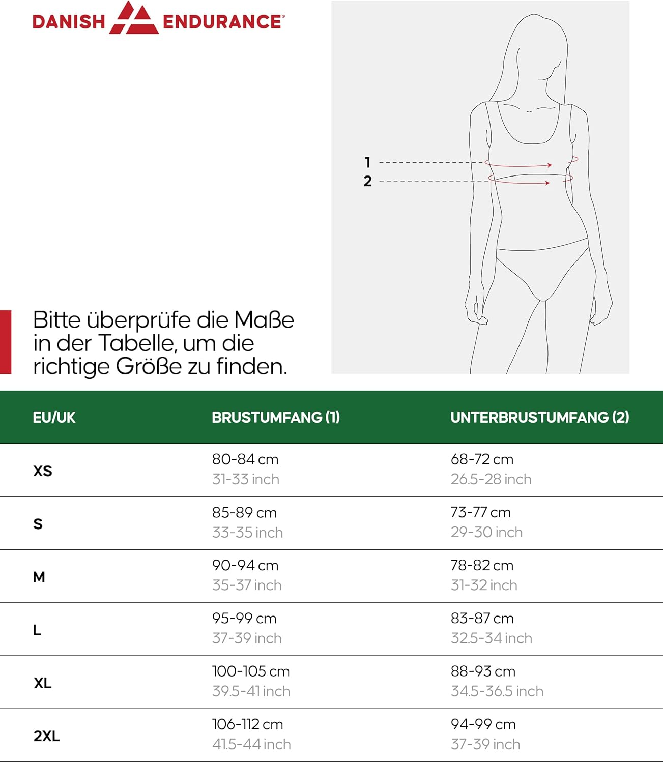 Thumbnail 5 de DANISH ENDURANCE Bralette-BH aus Bio-Baumwolle – 1er | 3er Pack, bequem ohne Bügel