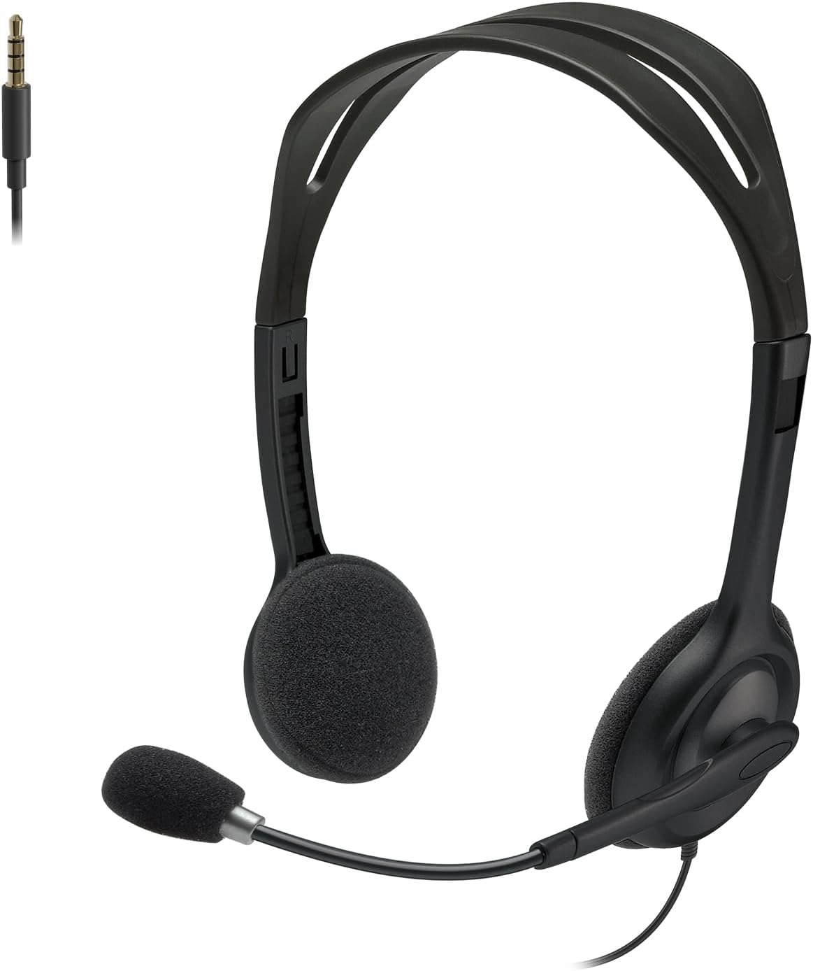 Detalle de Logitech H111 wired headset