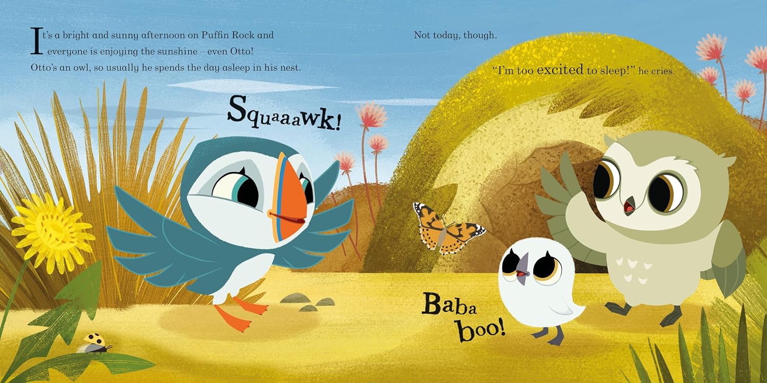 Detalle de Puffin Rock: Goodnight Beautiful Moon Children's Book for Ages 3–5