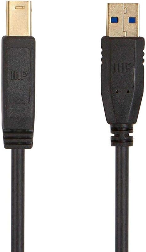 Detalle de Monoprice USB 3.0 Type-A to Type-B 3 ft
