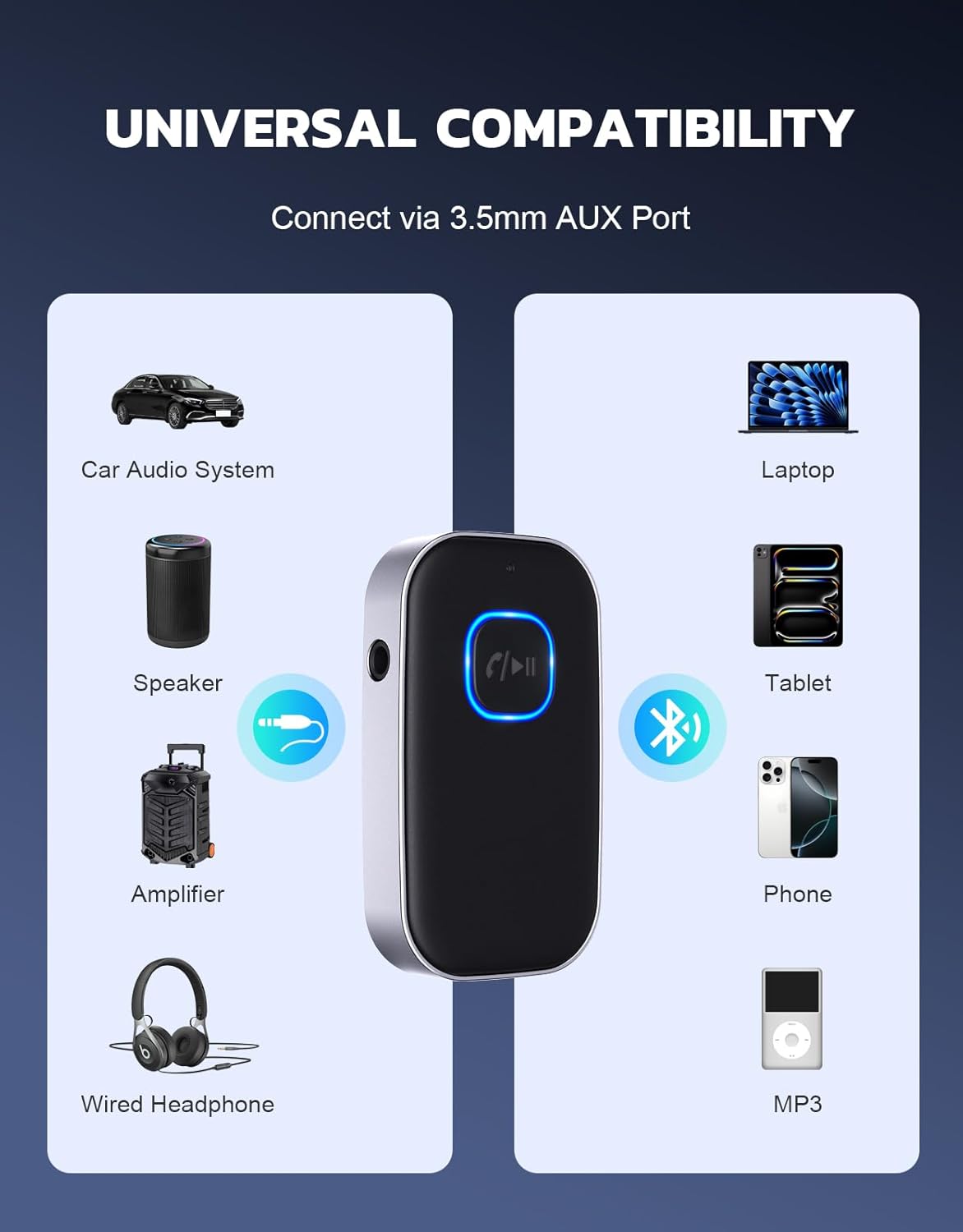 Thumbnail 1 de COMSOON Bluetooth Receiver 16H
