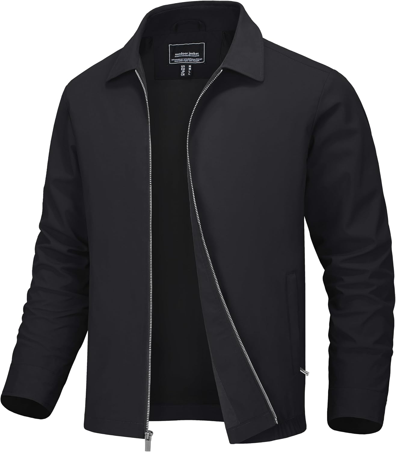 Detalle de MAGNIVIT MT-420 Men's Lightweight Windbreaker Jacket, Waterproof, Windproof