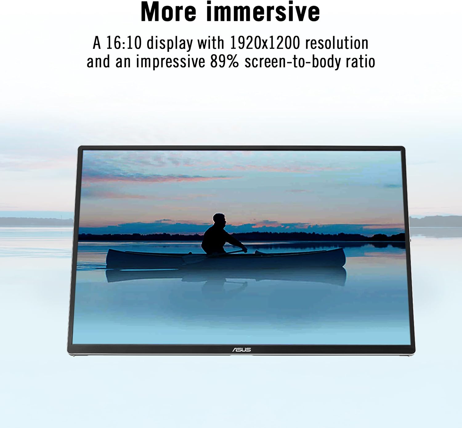 Detalle de ASUS ZenScreen OLED MQ16FC 16-Inch Portable Monitor